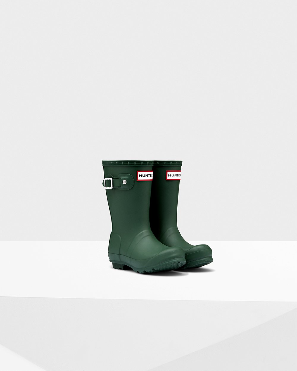 Hunter Original Little Rain Boots - Online Store Kids Green - RGXJSD130